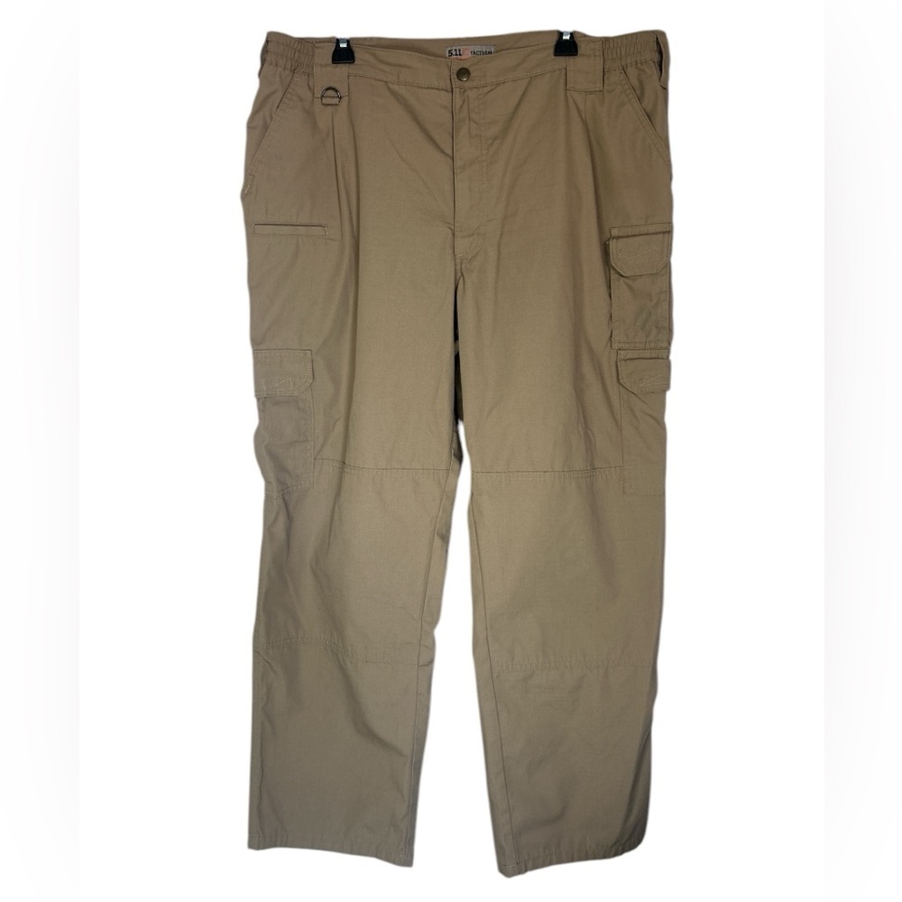5.11 Tactical Tan Cargo Pants Sturdy Design Sz 42 x 30
